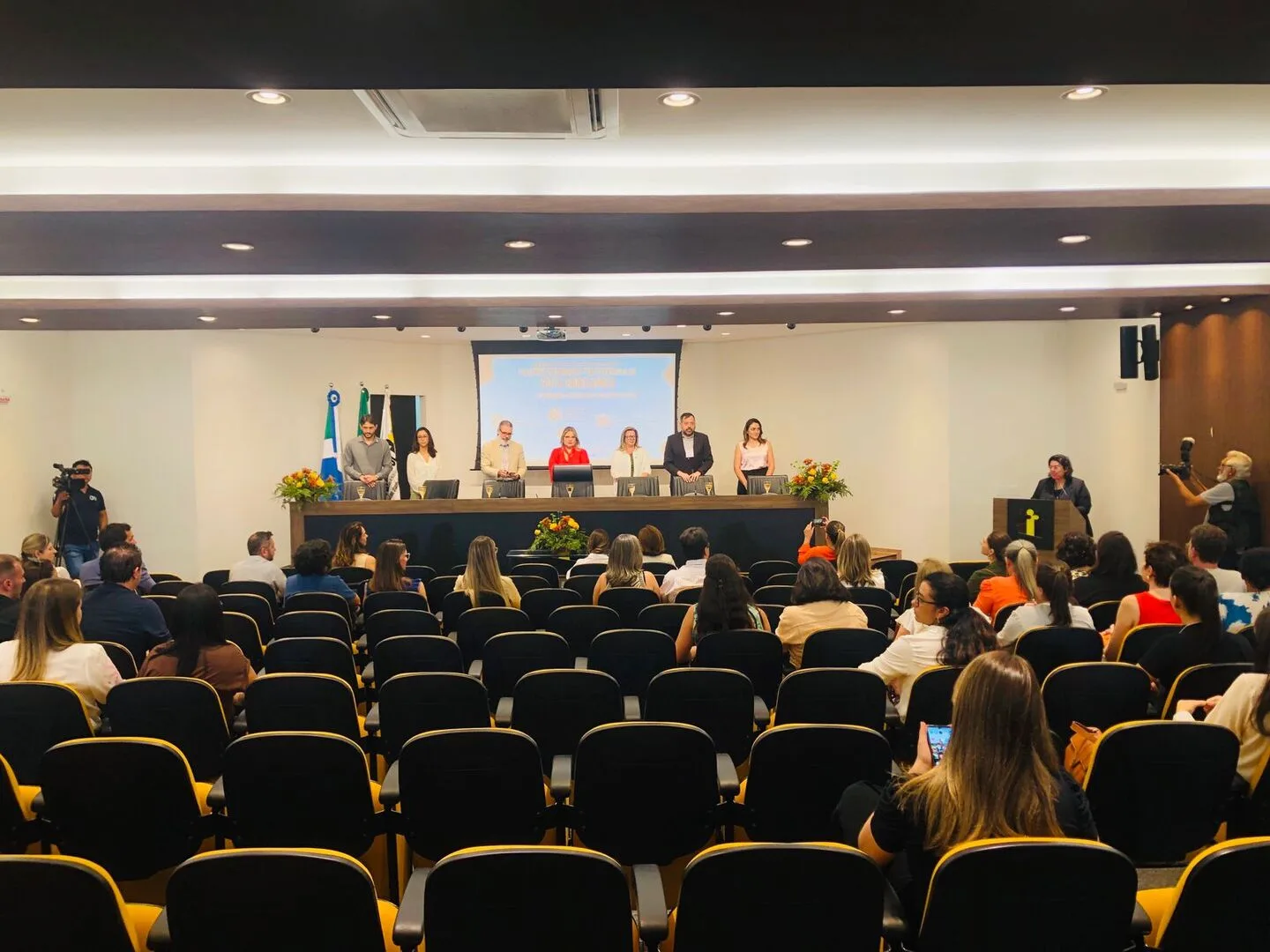 Abertura do evento foi realizado no auditório da Assomasul - Fernando de Carvalho/CBN-CG