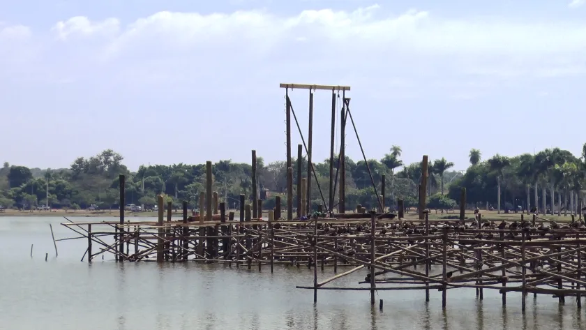 A Lagoa Maior é um dos principais locais de convivência e lazer de Três Lagoas. - Foto: Reprodução/TVC