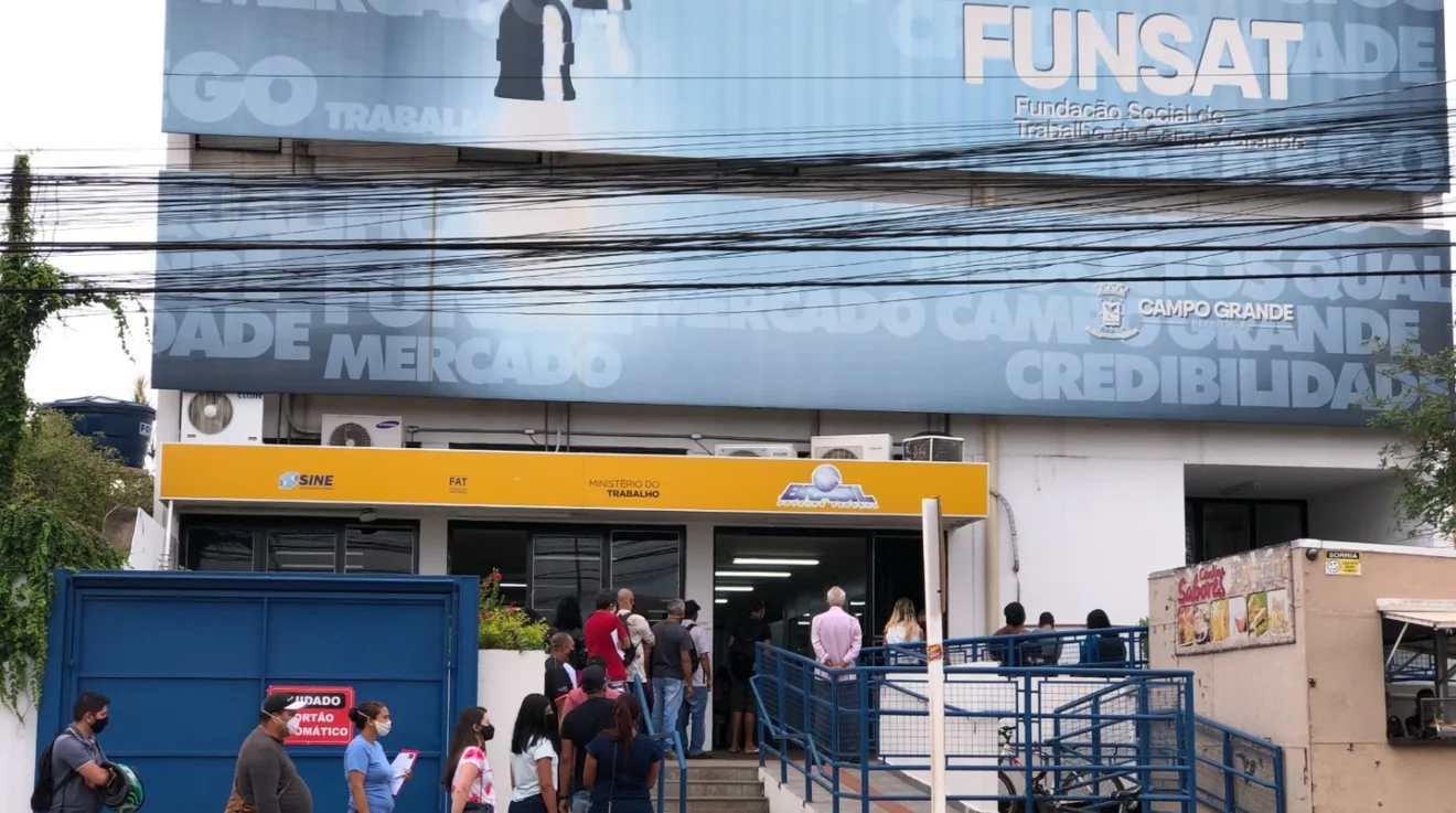 A Funsat está localizada na Rua 14 de Julho, 992, Vila Glória, com horário de funcionamento das 7h às 17h - Foto: Arquivo/CBN-CG