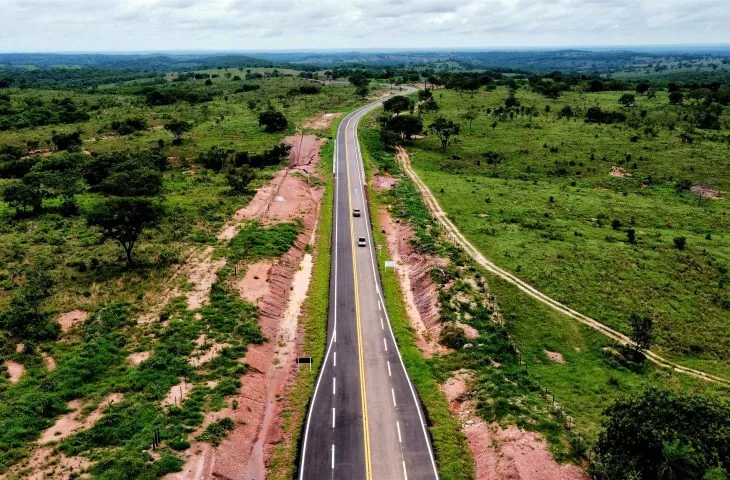 Inauguração da rodovia MS-345 reduz em 40 km o trajeto entre Campo Grande e a capital do ecoturismo - Divulgação/Agesul