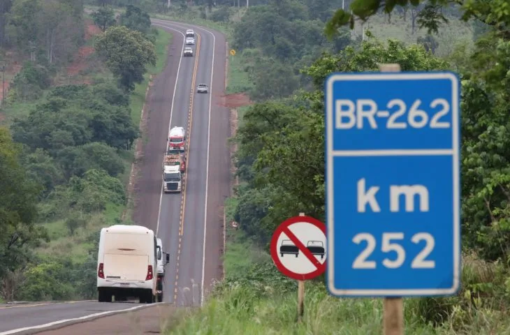 Trechos das rodovias federais BR-262 e BR-267 também receberão melhorias - Foto: Edemir Rodrigues