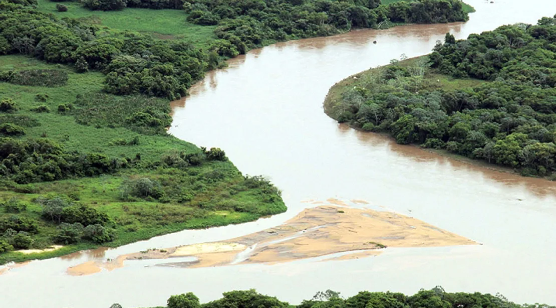 Em maio a Agência Nacional das Águas declarou "escassez hídrica" em toda BAP - Foto: Reprodução/Semadesc