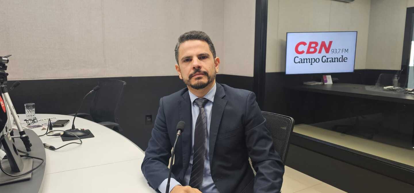 Promotor de Justiça Gustavo Henrique Bertocco de Souza, do Ministério Público de MS - Foto: LSSCom/CBN-CG