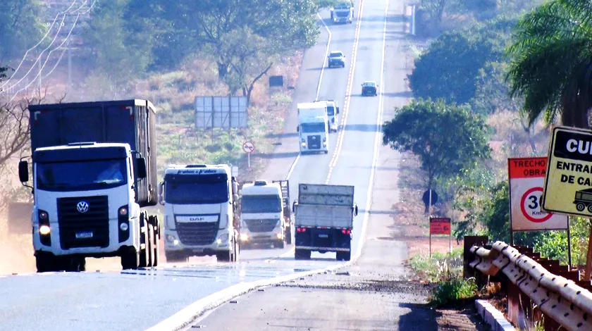 Apesar dos altos índices de acidentes, o trecho não terá duplicação imediata, conforme anúncio do Governo de MS - Foto: Max Silva/TVC