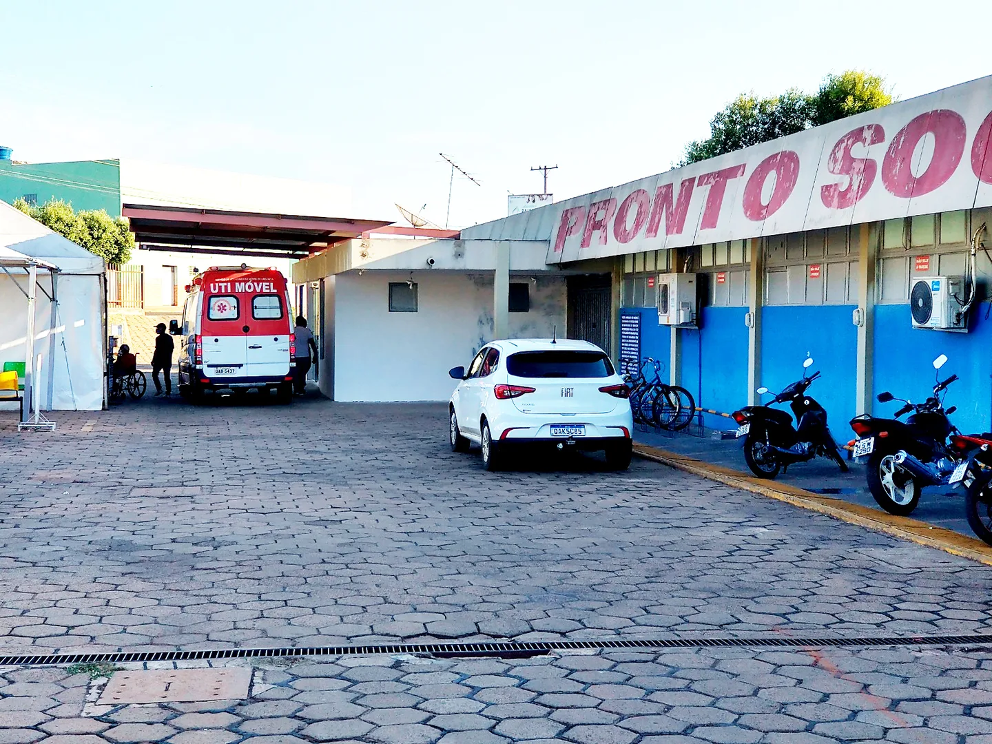 Equipe do Estado esteve na Santa Casa de Paranaíba - Divulgação