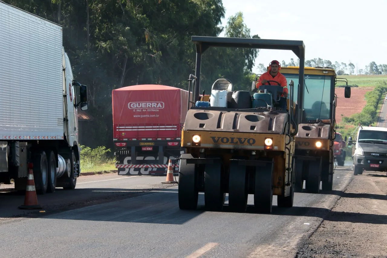 Nos trechos em São Gabriel do Oeste, Bandeirantes e Caarapó os trafego passa por desvio, acompanhe - Foto: Reprodução/ CCR MSVia