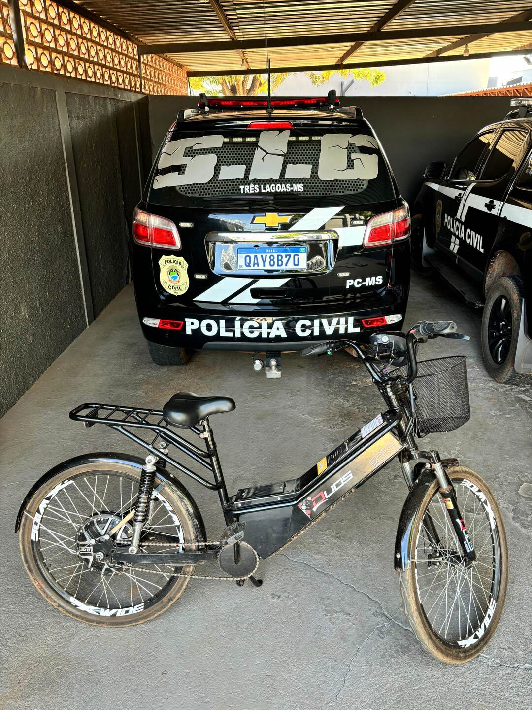 Roubo ocorreu há cerca de 10 dias. - Foto: Divulgação/Polícia Civil