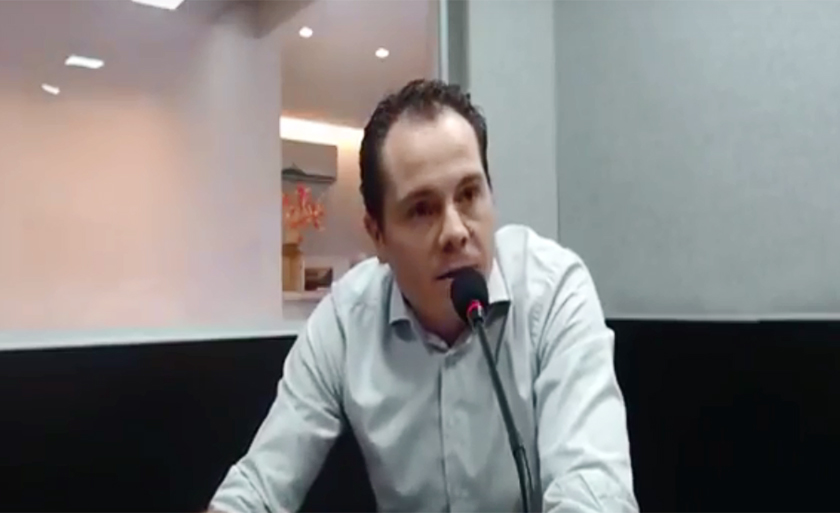 Maurício Johnny Loss participou de uma entrevista no programa “A Casa é Sua” - Reprodução