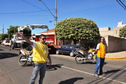 Agentes de trânsito já estão nas ruas, para orientação e autuações -