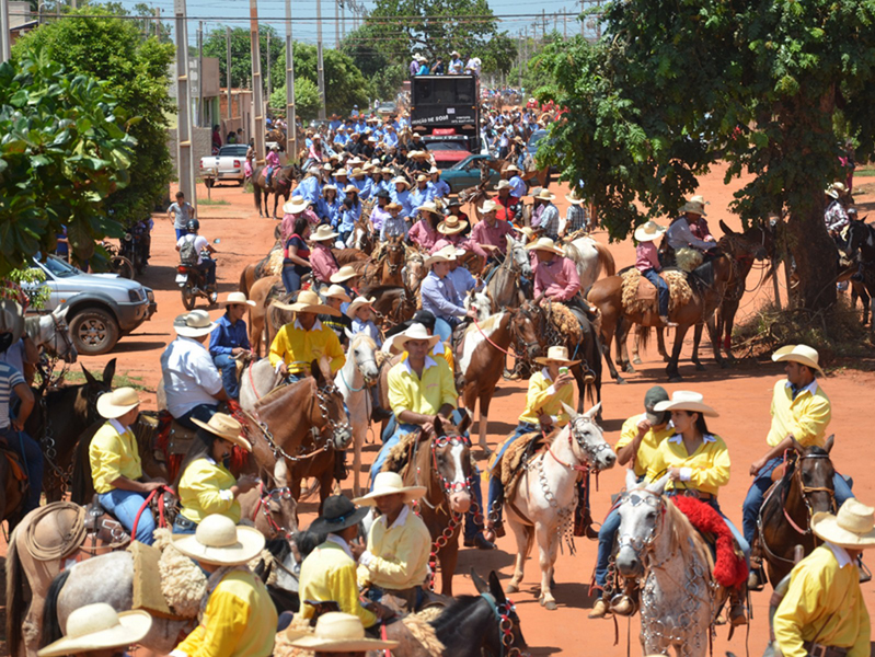 Realizada todos os anos em dezembro, há 15 anos a Cavalgada Sul-Matogrossense vem se consolidando - Arquivo/JP