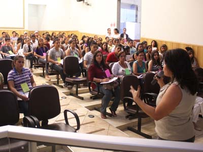 A ação contou a presença de 230 alunos do 3° ano da rede pública de ensino e também de cursos técnicos - A ação contou a presença de 230 alunos do 3° ano da rede pública de ensino e também de cursos técnicos -