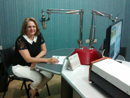 Drª Angélica Paro Melão, em entrevista ao RCN Notícias - Tatiane Simon/JP