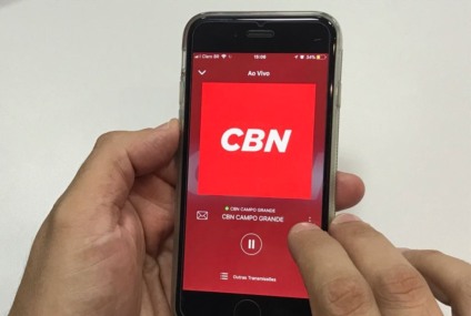 Ouça a CBN Campo Grande também pelo aplicativo - Lucas Mamédio