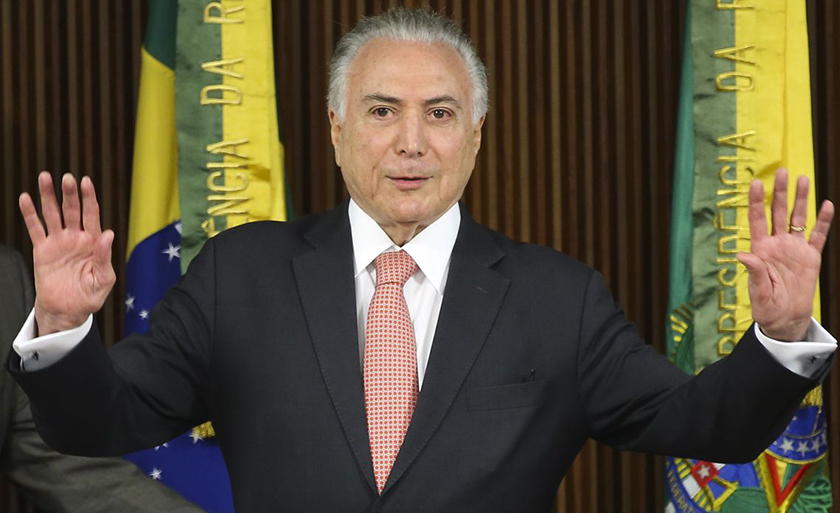 Temer julgou melhor não tomar nenhuma iniciativa diante do fato de o Supremo Tribunal Federal (STF) não ter o concluído o julgamento da suspensão do indulto de 2017 - Divulgação/Agência Brasil