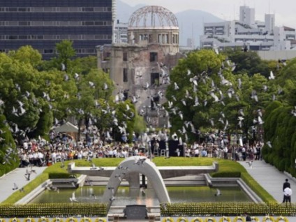 Bomba atômica que caiu sobre Hiroshima acabou de forma imediata com a vida de 120 mil pessoas -