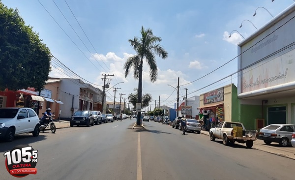 Avenida Presidente Vargas, Aparecida do Taboado (MS) - Gabrielly Almeida/JPNews