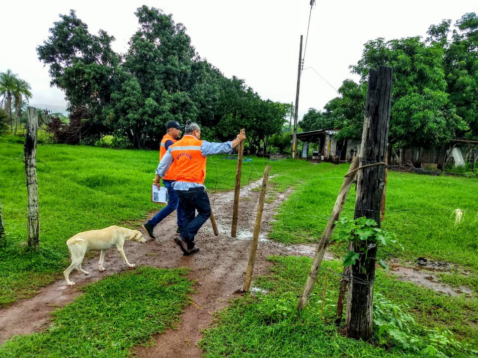 Equipe visitou moradores na quarta-feira (7) no pantanal corumbaense - Divulgação/PMC