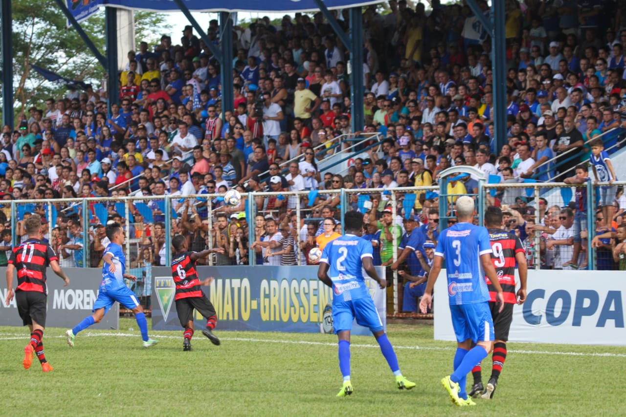 O Águia Negra pode perder por até um gol de diferença, que ainda assim fica com o título - Reprodução FFMS