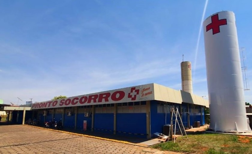 A mulher foi levada para o Pronto Socorro da Santa Casa de Paranaíba - Arquivo/JPNEWS