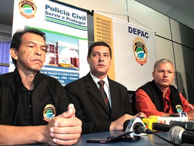 Todos os três envolvidos no crime são residentes em Campo Grande, diz a Polícia -