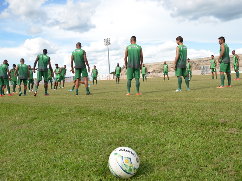 Dos 28 jogadores que compõem o time, apenas 18 foram para a capital - Claudio Pereira/JP Dos 28 jogadores que compõem o time, apenas 18 foram para a capital - Claudio Pereira/JP