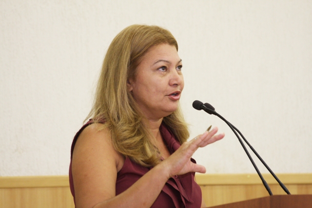 Presidente do diretório municipal do PSB, vereadora Marisa Rocha - Arquivo/CMTLS