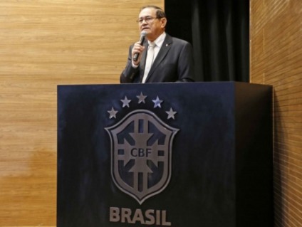 Antes da eleição do Coronel Nunes ao posto deixado por José Maria Marin na vice-presidência, o sucessor natural de Del Nero era o vice Delfim Peixoto - Divulgação CBF