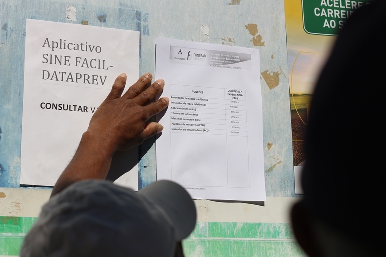 Casa do Trabalhador reforça que as vagas podem ser preenchidas sem aviso prévio - Arquivo/JPNEWS Casa do Trabalhador reforça que as vagas podem ser preenchidas sem aviso prévio - Arquivo/JPNEWS