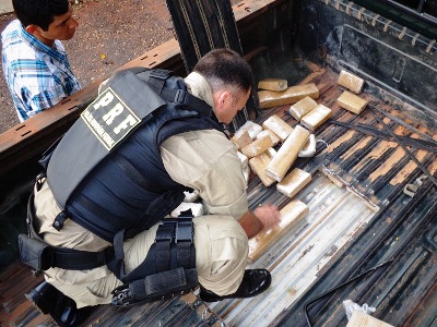 Apreensões de maconha dobraram em relação ao ano passado -