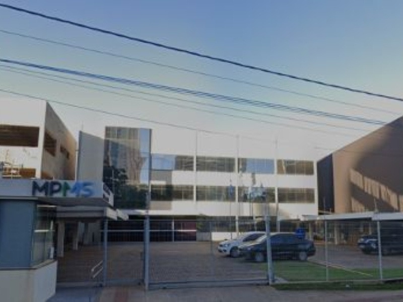 Fachada do prédio do MPEMS, onde funciona da ouvidoria em Campo Grande. 