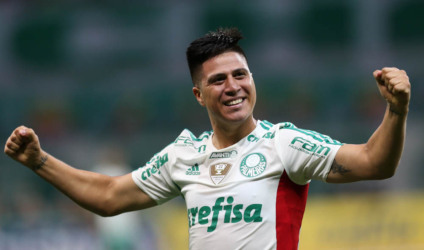 Cristaldo, mais uma vez, foi o destaque na equipe do Alviverde - Cesar Greco/Palmeiras