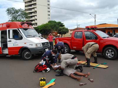 Acidentes ocorrem diariamente nas vias públicas da cidade -