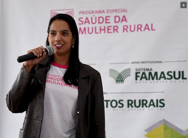 Pauline Curi, disse que este programa traz um cuidado especial a saúde desses trabalhadores - Divulgação/Senar MS