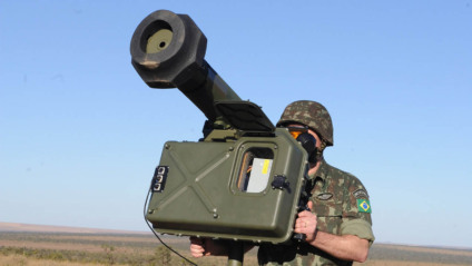 Míssil será usado para proteção aérea de “pontos sensíveis” - Divulgação/ Exército Brasileiro