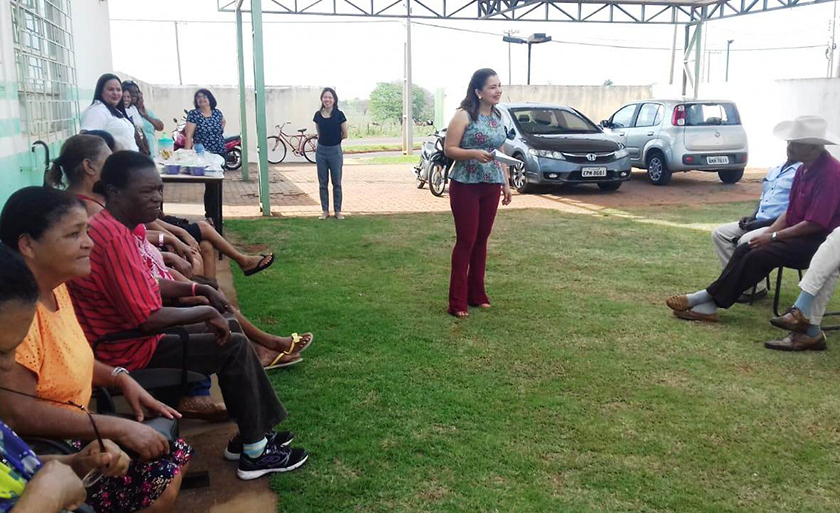 Encontro contou com a presença da equipe de profissionais da Saúde - Divulgação/Assessoria