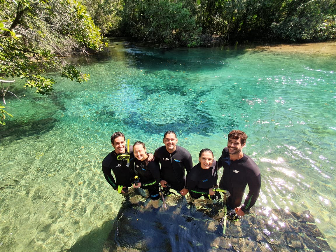 Equipe da GoMartins e VisitBonito fizeram parceria para realizar o projeto - Foto: Nádia Pisetta