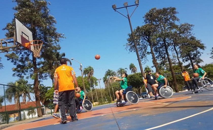 Em Campo Grande, o evento aconteceu na Unigran Capital e em Dourados no Clube indaiá, 300 crianças participaram da celebração ao dia do atleta paralímpico - Divulgação/Assessoria