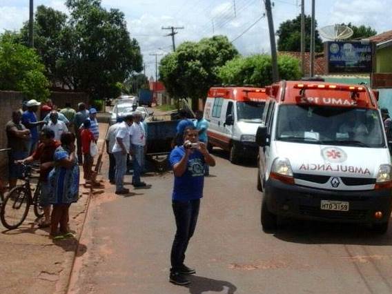 Acidente ocorreu no Bairro Santa Luzia, em Três Lagoas - Cláudio Júnior/TVC