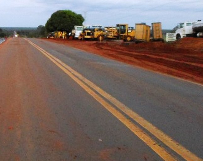 Obras de restauração da BR-262 estão paralisadas há 20 dias - Arquivo/JPNEWS