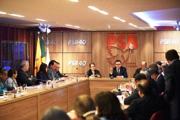 Executiva Nacional do PSB anunciou neste sábadoo rompimento com a base aliada do governo - Divulgação