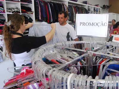 Setor de vestuário foi o mais prejudicado -