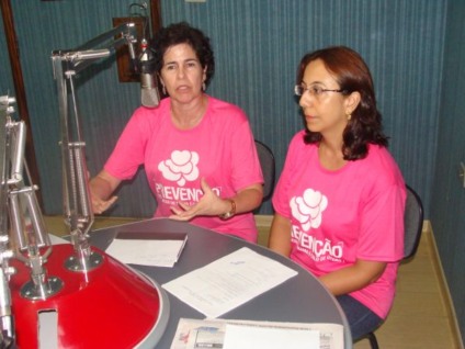 Márcia Moura e Eliane Brilhante no RCN Notícias -