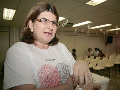 Magali Sanches Machado, coordenadora da organização -