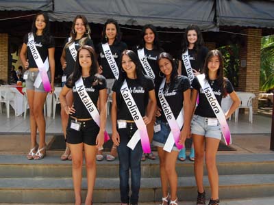 No sábado (12) as candidatas que participarão do concurso Miss Três Lagoas 2011 passaram momentos de lazer e descontração na Pousada do Tucunaré -