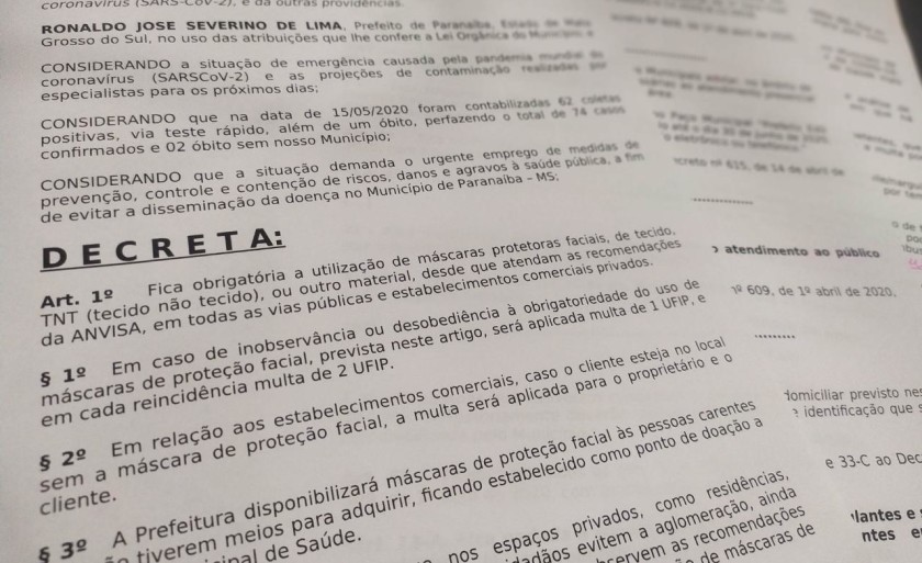 Outra mudança imposta foi a suspensão, pelo período de 15 dias o funcionamento da feira livre - Arquivo/JPNEWS