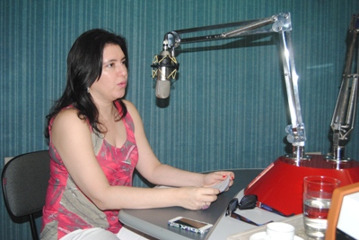 Vice-governadora, em entrevista ao RCN Notícias da Rádio Cultura -