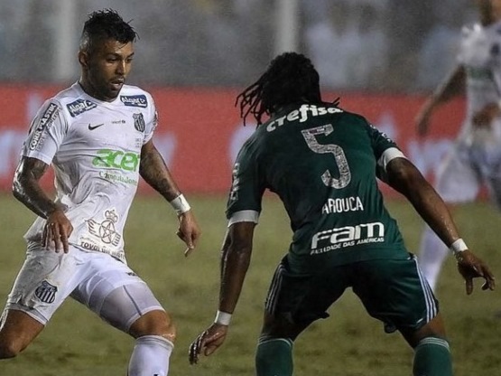 Gol da vitória santista foi marcado pelo atacante Gabriel, aos 32 minutos do 2º tempo - CBF