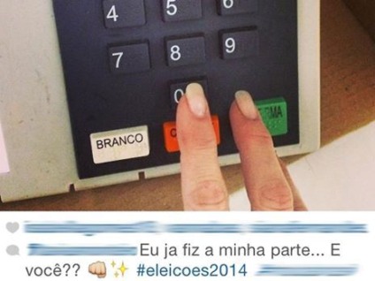 Casos de selfies em cabine de votação serão julgados sem pressa