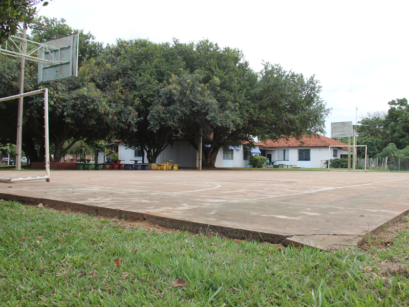 Na Escola Municipal João Luiz Pereira será construída uma quadra coberta no valor de R$ 164.936,53 - Divulgação