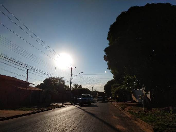 Quarta-feira começa quente e ensolarada em Três Lagoas